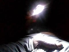 The Electroman Stroking and Calibrating His Zapper for Tight Pussy Action