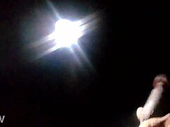 The Electroman Stroking and Calibrating His Zapper for Tight Pussy Action