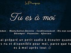 i’m obsessed with your french femdom audio joi
