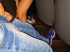 Hey, my cuckold husband took me to a porn cinema to screw strangers