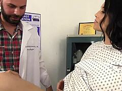 just saw this big-titty patient getting checked in hd at the hospital