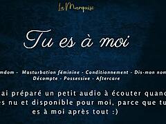 i’m obsessed with your french femdom audio joi