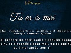 i’m obsessed with your french femdom audio joi