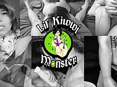Kiwwi Monster Sucks Huge Shaft and Gets Massive Facial