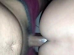 couldn't resist and went raw for brazilian brunette's tight anal in real amateur pov