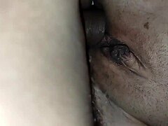 a mature wife convinces husband to film homemade anal porn close-up