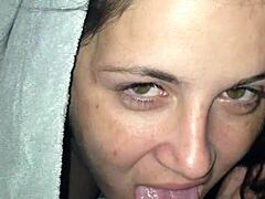Black cock tease with my pretty girlfriend's playful moves.