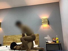 Hotel Doggystyle Fucking with Sexy Asian Schoolgirl