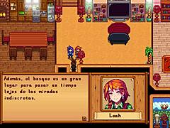 Wanna join Leah and Abigail for a hot threesome in Stardew Valley?