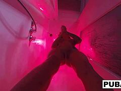hot kendra cole TAKES A SEXY SHOWER in steamy solo action