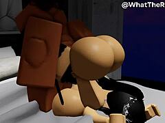 Romantic Sex with Cutie in Roblox RP, Wow!