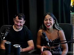 best moments of casal kaliente with bia hot on preliminares podcast part 3