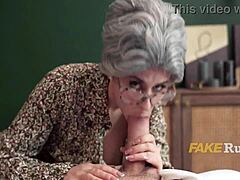 Czech Granny Adores Her Doctor's Naughty Touch!