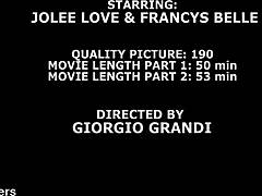 Jolee Love and Francys Belle in 6on2 anal fisting with DAP gapes squirt