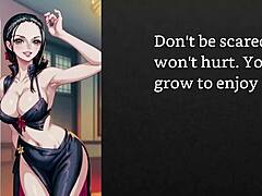 Why Does Faygrey Nico Robin Tease with Gentle Humiliation in Wedding Joi?