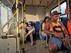 Married Woman Flirts with Stranger on Bus and Ends Up Having Sex.