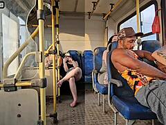 Married Woman Flirts with Stranger on Bus and Ends Up Having Sex.