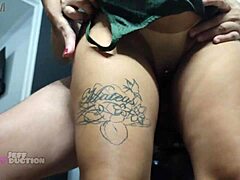 morena's wet pussy craves raw, unprotected action.