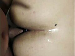First-Time Anal Play with My New Toy