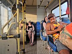 Married Woman Flirts with Stranger on Bus and Ends Up Having Sex.