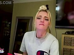 Wow, Watch Petite Mature Blonde Sassy Rub Nipples and Finger Deep!