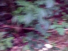 what’s hotter than a blonde and black beauty in public woods?