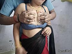 Indian Desi Bhabhi Hard Sex in Saree