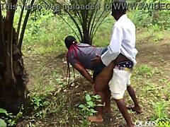 Did the doctor and student get caught experimenting outdoors in the bush?