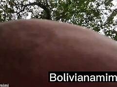 hey, fui sin calcinha a la cachoeira y encontré un fan para chupar su rola al aire libre en bolivianamimi