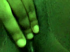 Black wet pussy solo masturbation gets me so hyped with that intense fingering action!