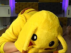 Hey Pikachu, are you ready to deepthroat my cock and swallow every drop of cum for lunch? I love watching you gag on it.