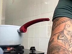 Exhibitionist Flashes Swollen Big Pussy In Public Tease