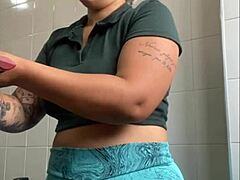 Exhibitionist Flashes Swollen Big Pussy In Public Tease