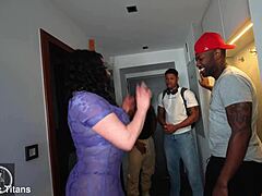 Oh man, I love watchin this thick euro slut get slam fucked by that huge bbc, it's intense.