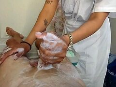 step into this mexico hospital where the sexy nurse sucks my big cock so good 😘