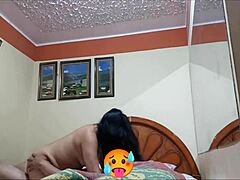 Wife offered as prostitute to mature chubby friend for economic help by husband
