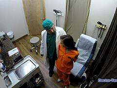 Dr Tampa takes on Donna Leigh in prison edition behind the scenes with handcuffs