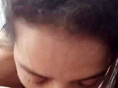 Latina Amateur Beauty Loves Sucking Balls