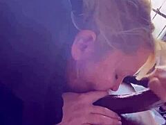 DTLA milf eats cum shot from juicy interracial facial load!