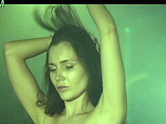 Amateur Casting For Blonde And Redhead Dancers In Strip Club With Lesbian Kissing