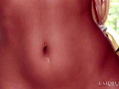Kirra Kiss Teases With Stripping Nude And Delivers Her Most Intense Solo Masturbation Session Yet