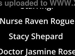 Behind the scenes of Stacy Shepard's stimulating exam in hospital