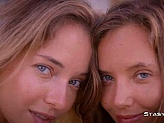 i can't resist katya and danica as hot blondes in panties with petite bodies