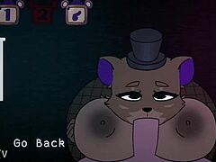 i'm getting a wild titjob from freddy in this five nights at fuzzboobs furry cartoon game with boobs everywhere
