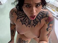 Big Ass Goth Whore Sucks In Jacuzzi Bath
