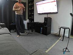 Missy Maverick Solo Deepthroat Gagging on Cock with Foot Fetish POV
