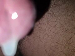 Oh damn, intense anal and handjob with hot moans from huge cock and tons of sperm on muscular bodybuilder neighbor!
