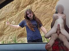 TEEN MEXICAN STUDENT RIDES DADDY COCK FOR CASH IN ROUGH CREAMPIE WITH PETITE NATURAL TITS