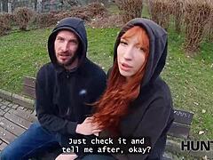 i pickd up a big-titted stranger for an amateur sex adventure with my monster cock