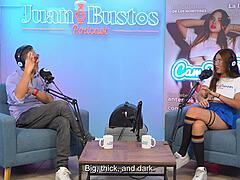 Gemma Leone hits 5 orgasms in a row on the sybian machine until her legs shake in intense riding.